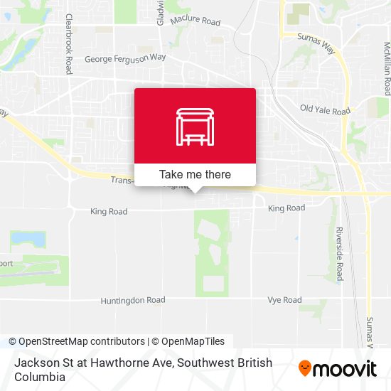 Jackson St at Hawthorne Ave plan