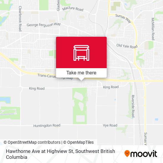 Hawthorne Ave at Highview St plan