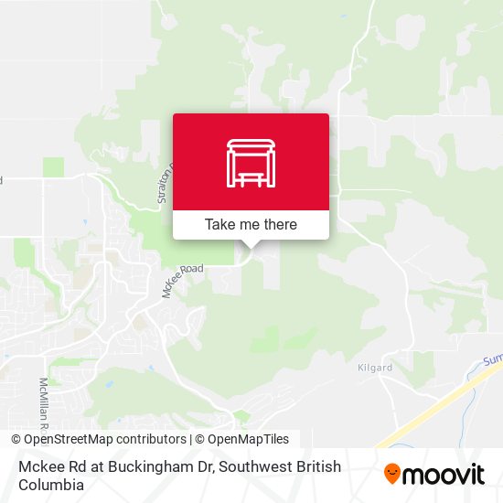 Mckee Rd at Buckingham Dr map
