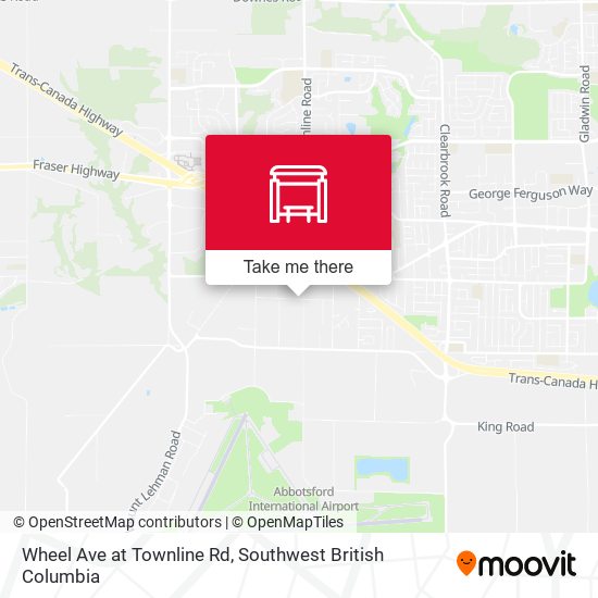 Wheel Ave at Townline Rd plan