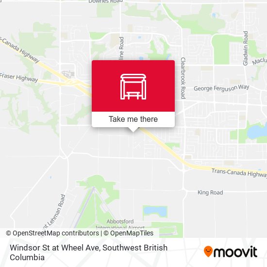 Windsor St at Wheel Ave map