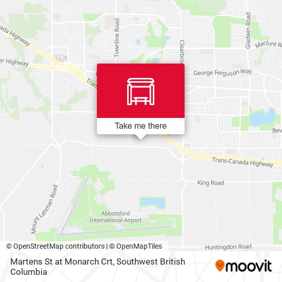 Martens St at Monarch Crt map