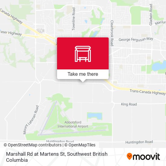 Marshall Rd at Martens St map