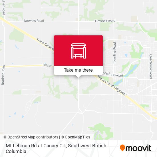 Mt Lehman Rd at Canary Crt plan