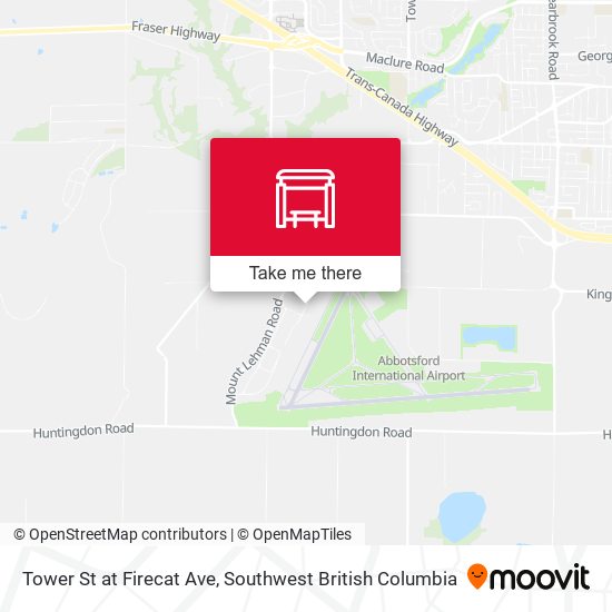 Tower St at Firecat Ave map