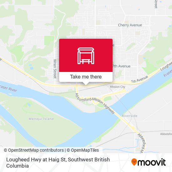 Lougheed Hwy at Haig St plan