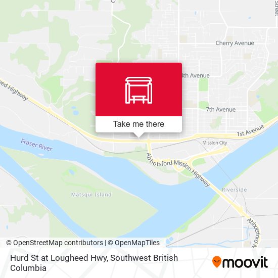 Hurd St at Lougheed Hwy plan