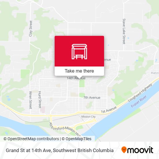 Grand St at 14th Ave plan