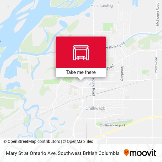 Mary St at Ontario Ave plan