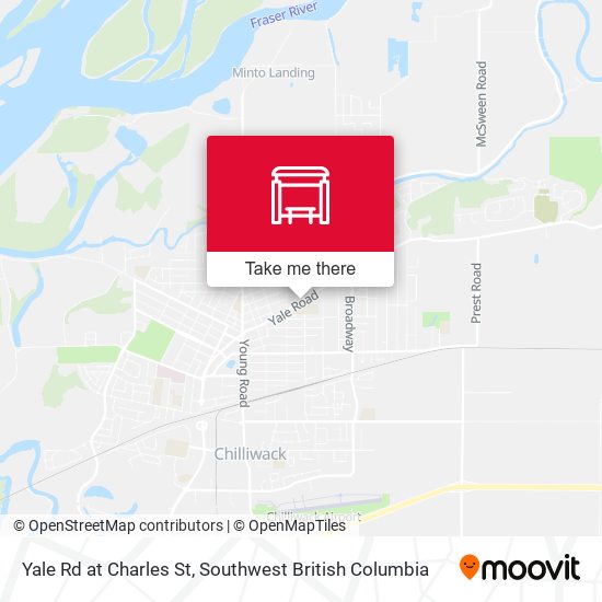 Yale Rd at Charles St plan