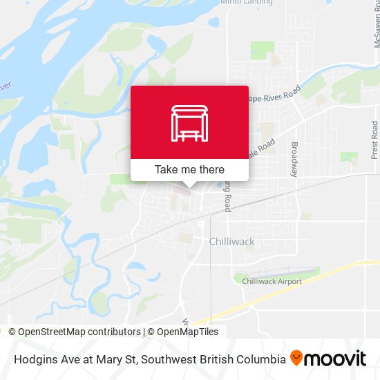 Hodgins Ave at Mary St map