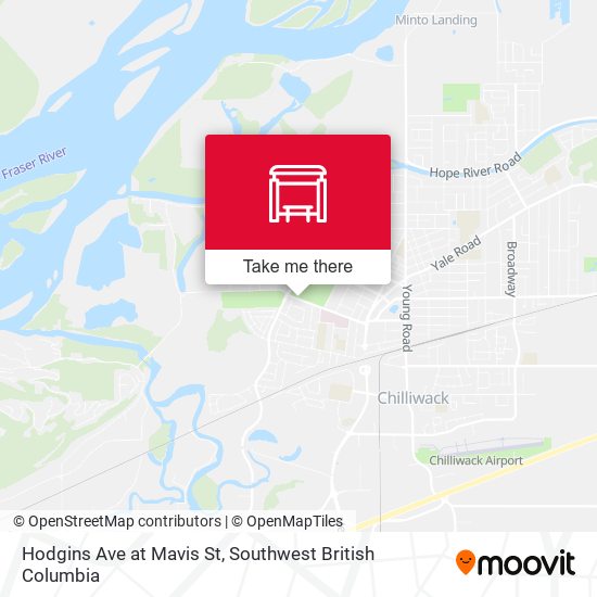Hodgins Ave at Mavis St map