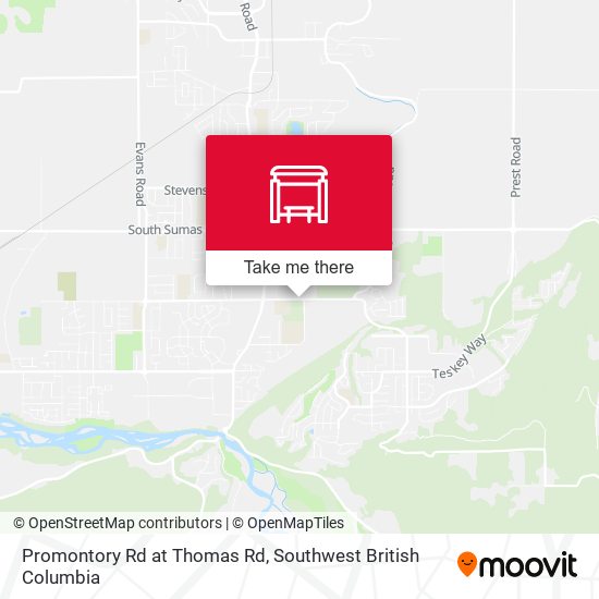 Promontory Rd at Thomas Rd plan