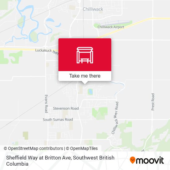 Sheffield Way at Britton Ave plan