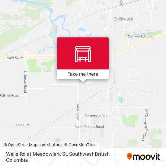 Wells Rd at Meadowlark St map