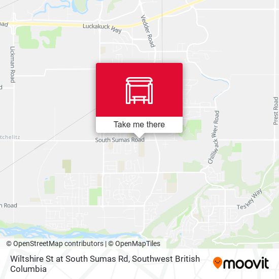 Wiltshire St at South Sumas Rd plan