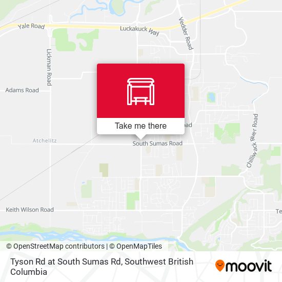 Tyson Rd at South Sumas Rd plan