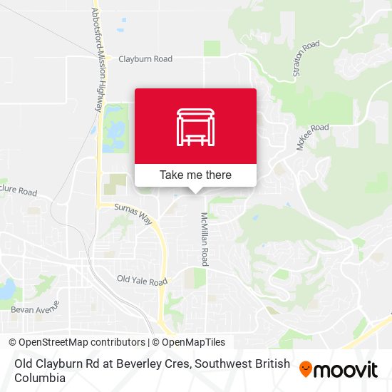 Old Clayburn Rd at Beverley Cres plan