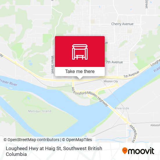 Lougheed Hwy at Haig St plan