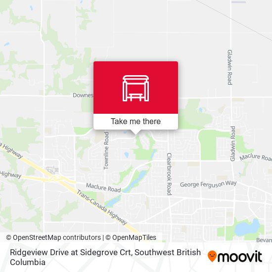 Ridgeview Drive at Sidegrove Crt plan