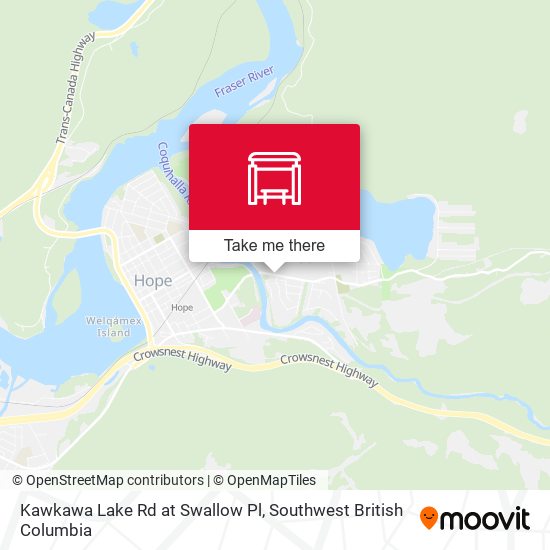Kawkawa Lake Rd at Swallow Pl plan