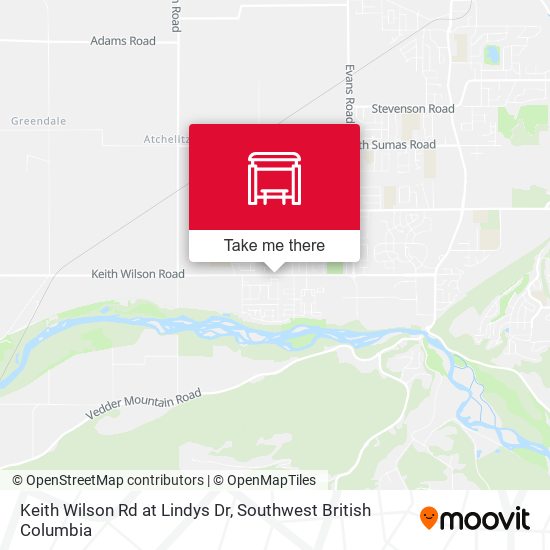 Keith Wilson Rd at Lindys Dr map