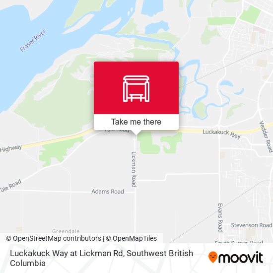 Luckakuck Way at Lickman Rd plan