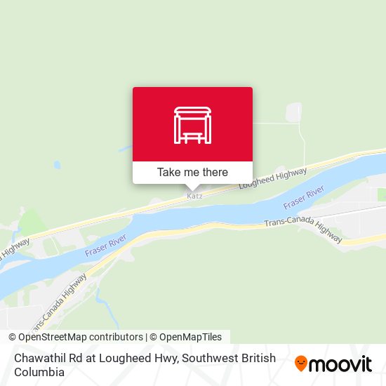 Chawathil Rd at Lougheed Hwy plan