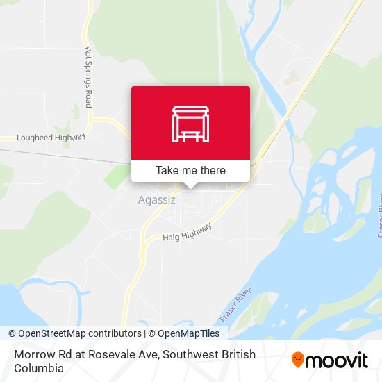 Morrow Rd at Rosevale Ave plan