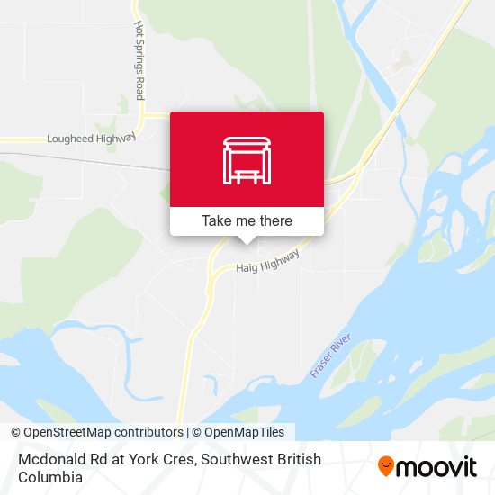 Mcdonald Rd at York Cres plan