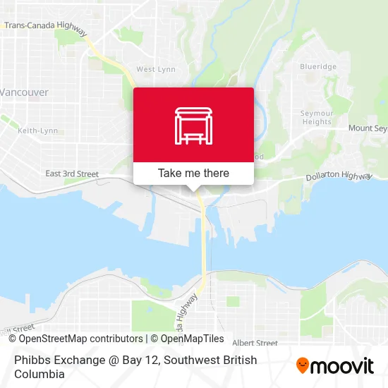 Phibbs Exchange @ Bay 12 map