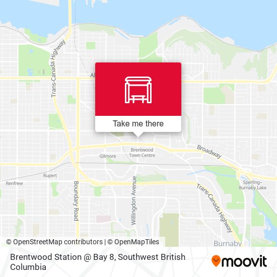Brentwood Station @ Bay 8 map