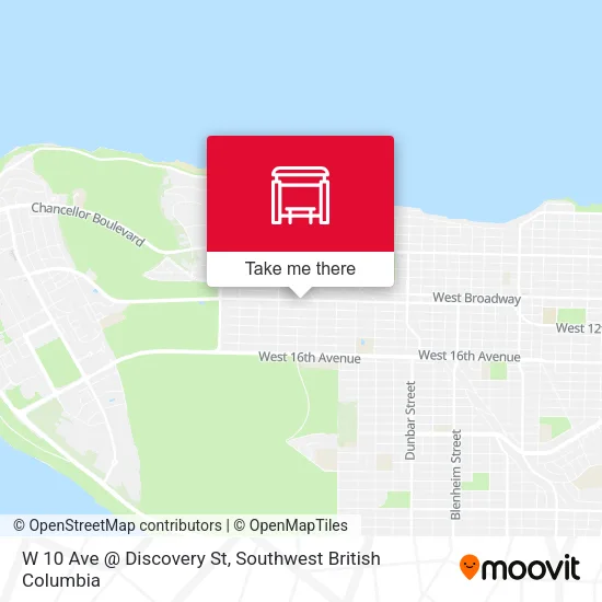 W 10 Ave @ Discovery St plan