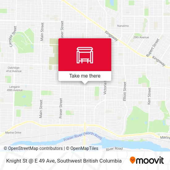 Knight St @ E 49 Ave plan