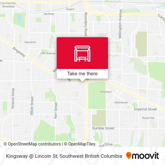 Kingsway @ Lincoln St plan