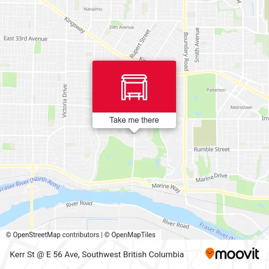 Kerr St @ E 56 Ave plan