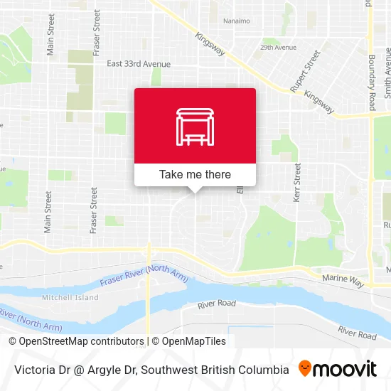 Victoria Dr @ Argyle Dr map