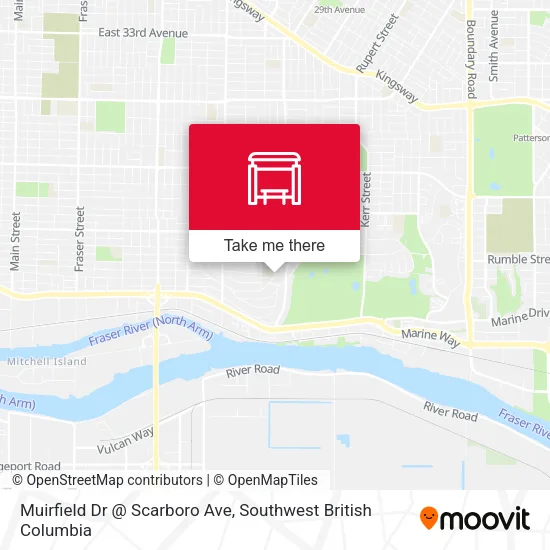 Muirfield Dr @ Scarboro Ave plan