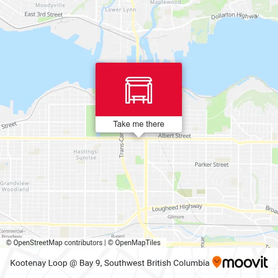 Kootenay Loop @ Bay 9 map