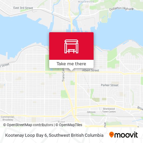 Kootenay Loop Bay 6 map