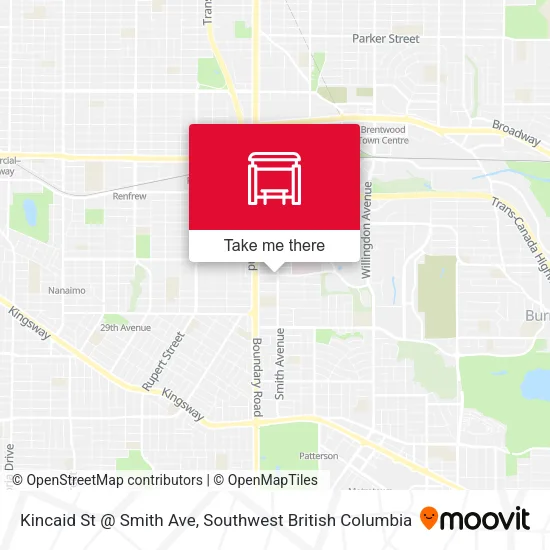 Kincaid St @ Smith Ave plan