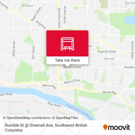 Rumble St @ Greenall Ave map