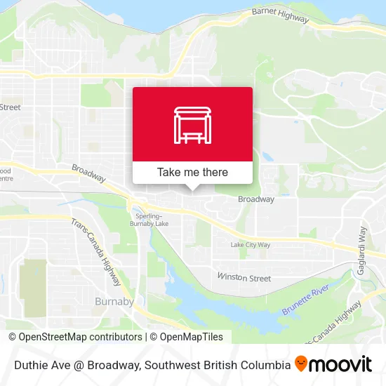 Duthie Ave @ Broadway plan