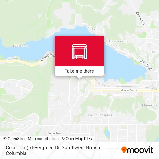 Cecile Dr @ Evergreen Dr plan