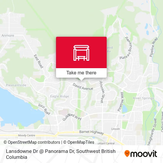 Lansdowne Dr @ Panorama Dr plan