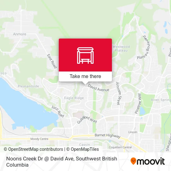 Noons Creek Dr @ David Ave map