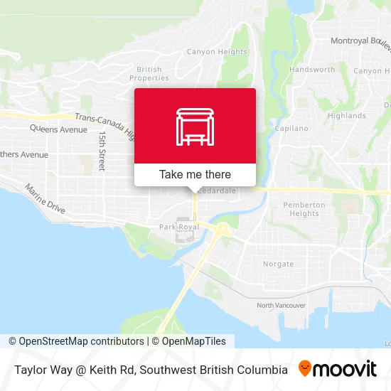 Taylor Way @ Keith Rd plan