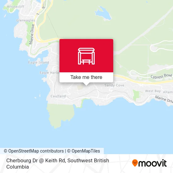 Cherbourg Dr @ Keith Rd plan