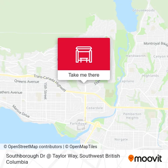Southborough Dr @ Taylor Way map