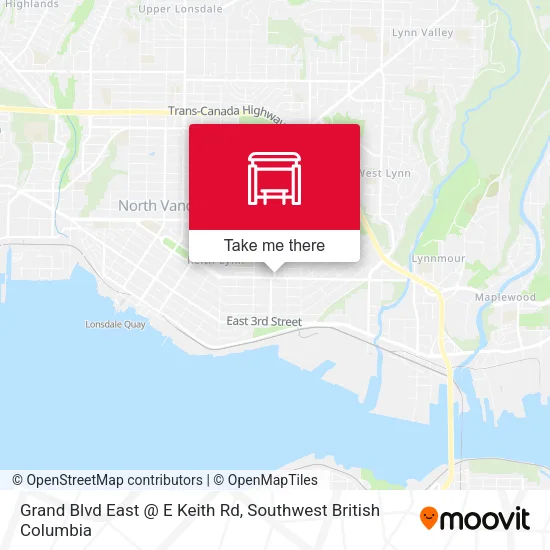Grand Blvd East @ E Keith Rd map